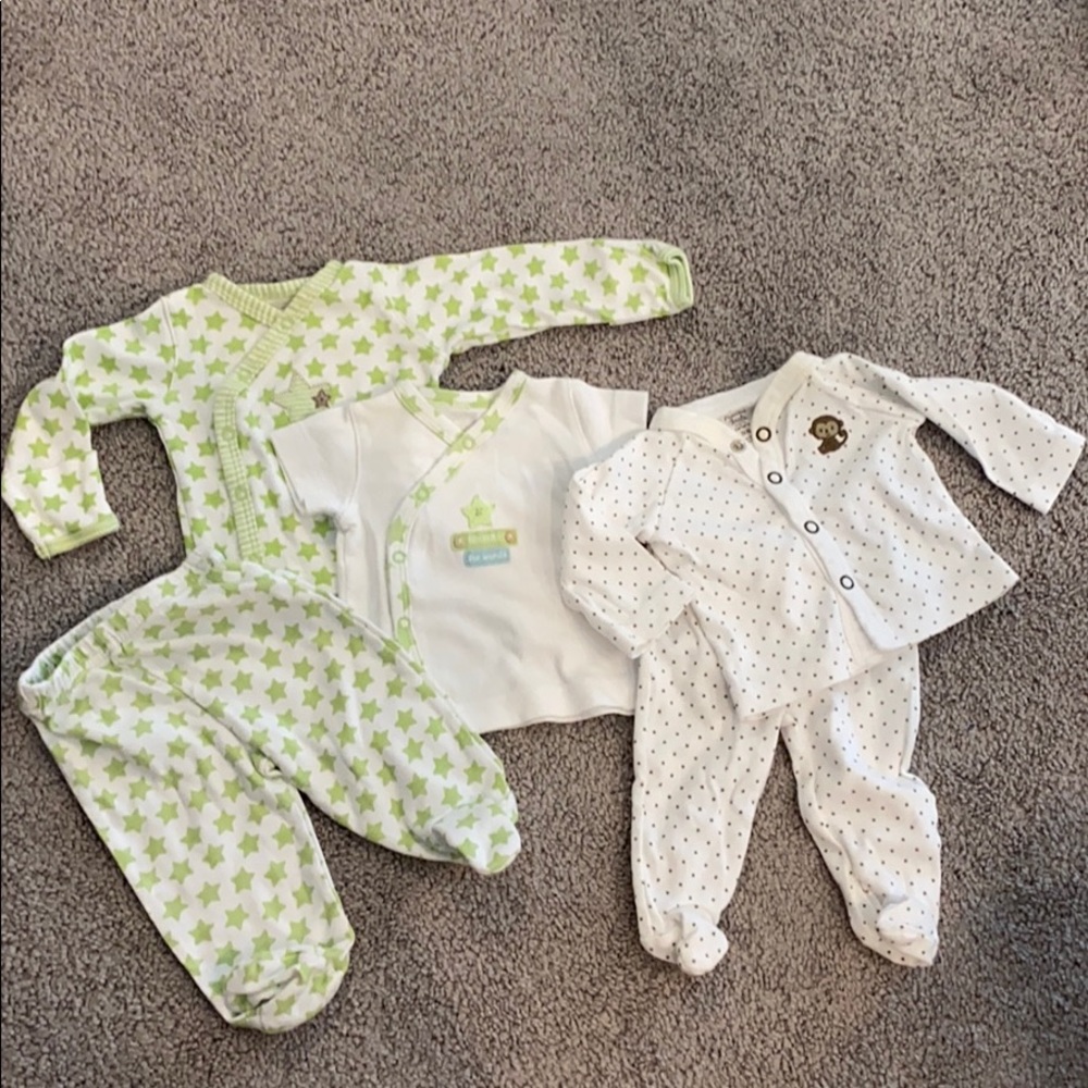 3 piece and 2 piece pajamas